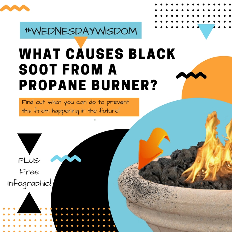 Black Soot From A Propane Burner, Does A Propane Fire Pit Give Off Heat