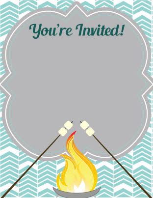 How To Throw The Ultimate Bonfire Party, Fire Pit Party Invitations