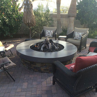 Customer Fire pit with log set