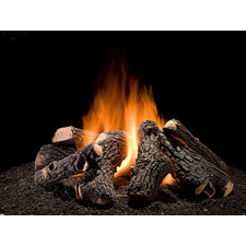 Wilderness Oak Fire Pit Log Stack