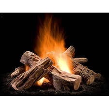 Wilderness Split Fire Pit Log Stack