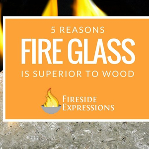 5 Reasons Fire Glass Is Superior To Wood
